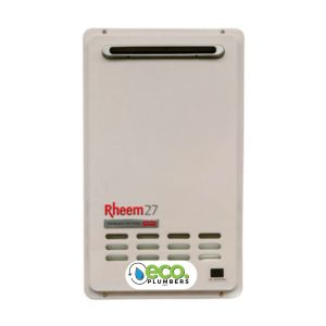 Image presents Rheem 27L Gas Continuous Flow Water Heater