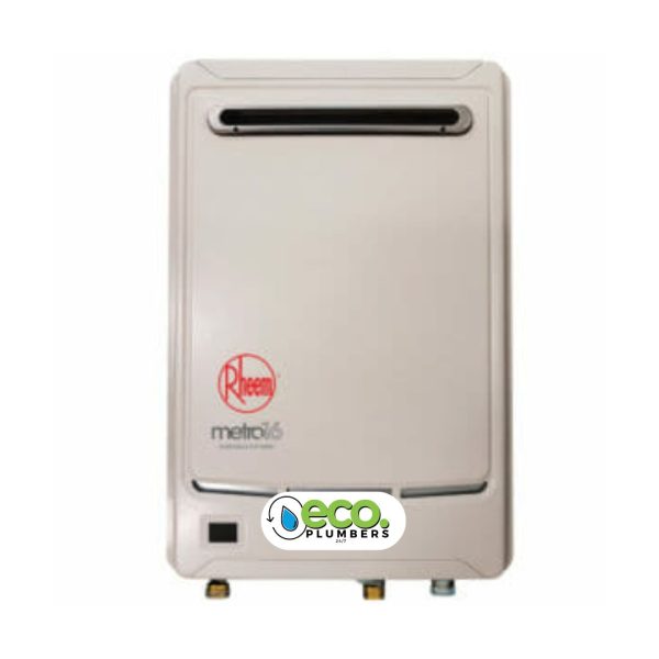 Image presents Rheem Metro 16L Natural Gas Hot Water System